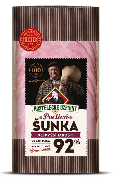 Poctivá šunka nejvyšší jakosti