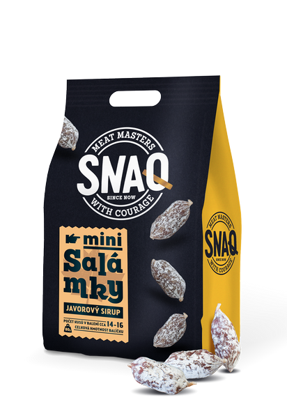 Snaq - mini salámky javorový sirup