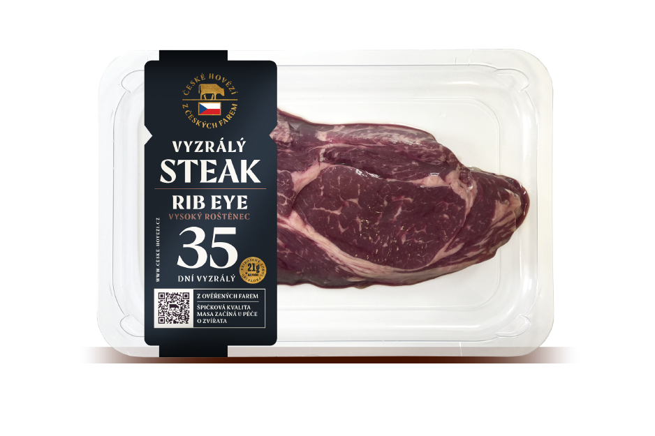 Vyzrálý Rib Eye Steak