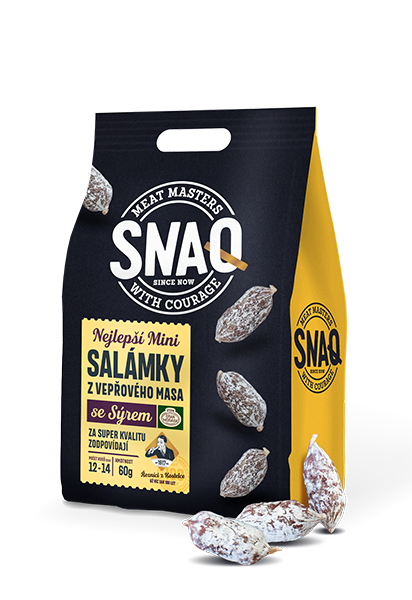 Snaq – mini salámky se sýrem