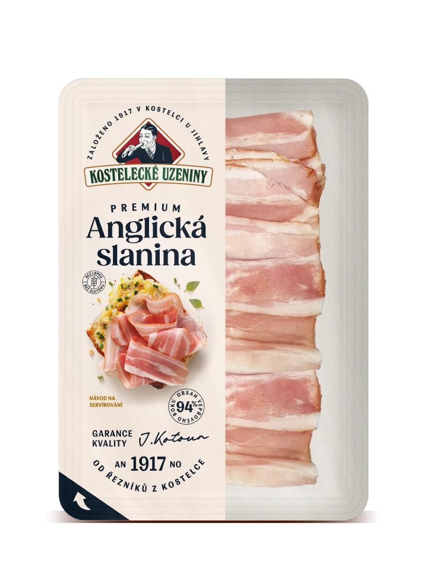 Anglická slanina Premium