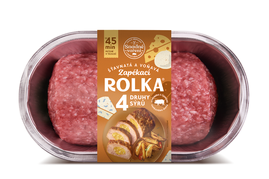 Zapékací rolka 4 druhy sýrů